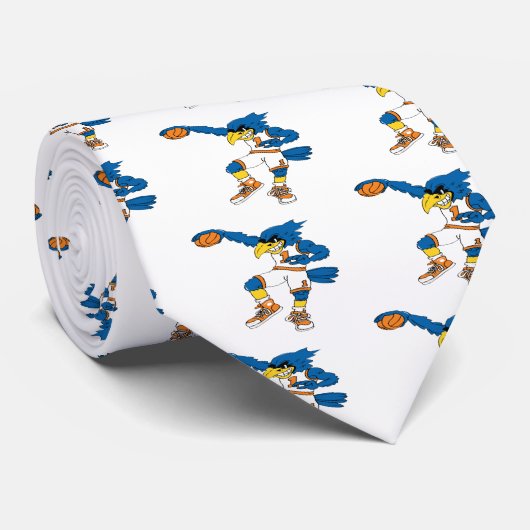 Basketball-Bird Stropdas (Opgerold)