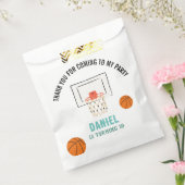 Basketball Birthday Bedankzakje (Gezegeld)