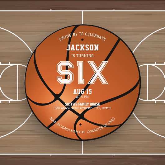 Basketball Birthday Elke dag van de Leeftijd Uitno Kaart