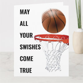 Basketball Birthday Funny Kaart