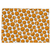 Basketball Birthday Gift Bag Groot Cadeauzakje (Achterkant)
