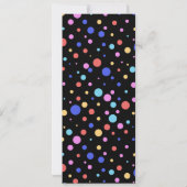 Basketball Birthday Girl, Basketball player Kaart (Achterkant)