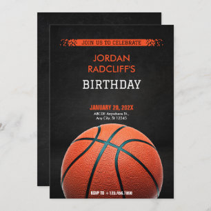 Basketball Birthday Kaart