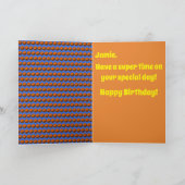 Basketball Birthday-kaart Kaart (Binnen)