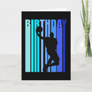 Basketball Birthday Mannen Kinder Kinderen Koel Fu Kaart