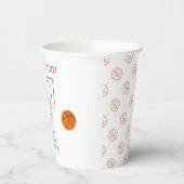Basketball Birthday Papieren Bekers (Links)