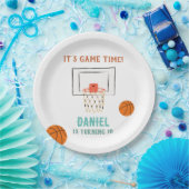 Basketball Birthday Papieren Bordje (Feest)