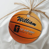 Basketball Birthday Party Bedankjes Labels