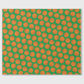 Basketball Birthday Party Cadeaupapier (Vlak)