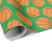 Basketball Birthday Party Cadeaupapier (Rol Hoek)