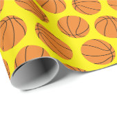 Basketball Birthday Party Cadeaupapier (Rol Hoek)