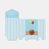 Basketball Birthday Party Favor Box Bedankdoosjes (Uitgevouwen)