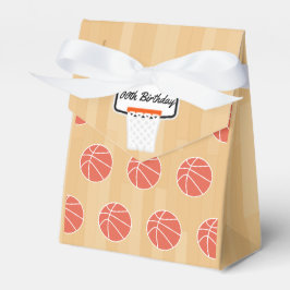 Basketball Birthday Party Guest Hartelijk dank Bedankdoosjes