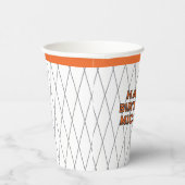 Basketball Birthday Party Papieren Bekers (Rechts)