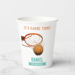 Basketball Birthday Party Papieren Bekers