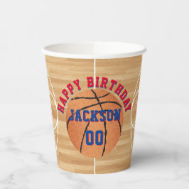 Basketball Birthday Party Papieren Bekers