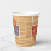 Basketball Birthday Party Papieren Bekers (Rechts)