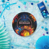 Basketball Birthday Party Papieren Bordje