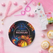 Basketball Birthday Party Papieren Bordje