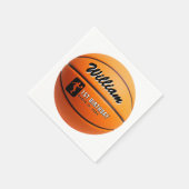 Basketball Birthday Party Servet (Hoek)