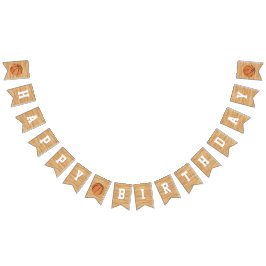 Basketball Birthday Party Vlaggetjes