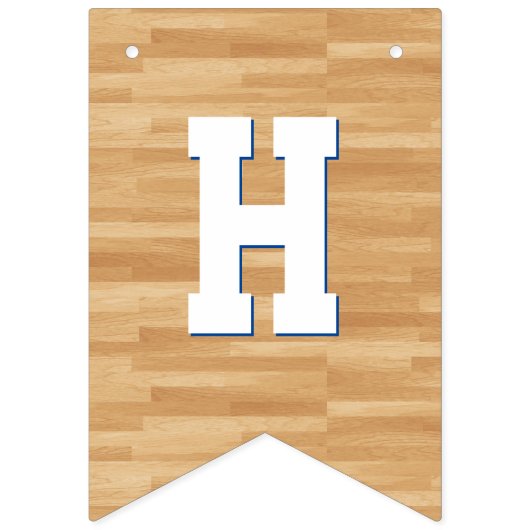 Basketball Birthday Party Vlaggetjes (Tweede vlag)