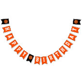 Basketball Birthday Party Vlaggetjes (Alle)