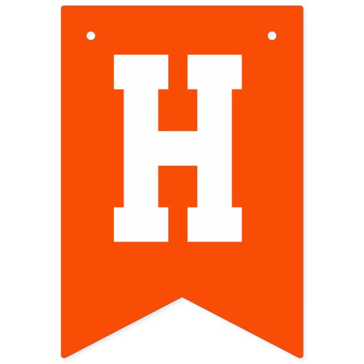 Basketball Birthday Party Vlaggetjes (Tweede vlag)