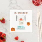 Basketball Birthday Servet (Insitu)