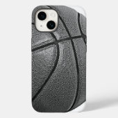 Basketball Black en White Case-Mate iPhone Case (Achterkant)