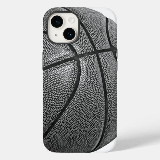 Basketball Black en White Case-Mate iPhone Case (Achterkant)