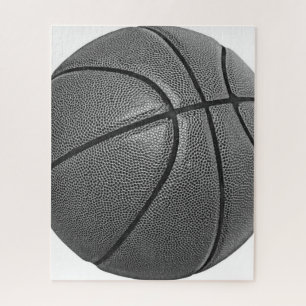 Basketball Black en White Legpuzzel