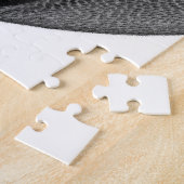 Basketball Black en White Legpuzzel (Zijkant)