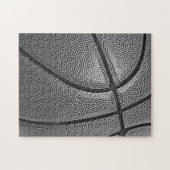 Basketball Black en White Legpuzzel (Horizontaal)