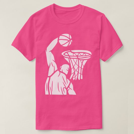 Basketball Black en White T-shirt (Design voorkant)
