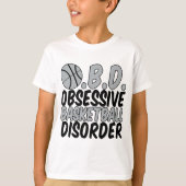 Basketball Black/Grey T-shirt (Voorkant)