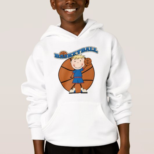 BASKETBALL Blond Boy T-shirts en cadeautjes (Voorkant)