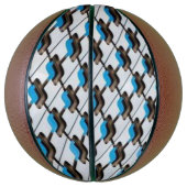 Basketball Blue Grey Basketbal (Verticaal)