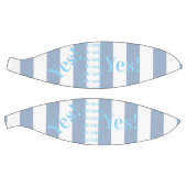 Basketball Blue & White Stripe He said Yes! Basketbal (Panelen)