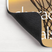 Basketball bouwt geen teken... muismat (Hoek)