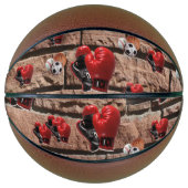 Basketball Boxing-handschoenen Basketbal (Voorkant)