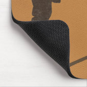 Basketball Boy Ball Mousepad Muismat (Hoek)
