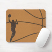 Basketball Boy Ball Mousepad Muismat (Met muis)