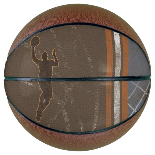 Basketball Boy Man Aangepast personaliseren Mini Basketbal (Voorkant)