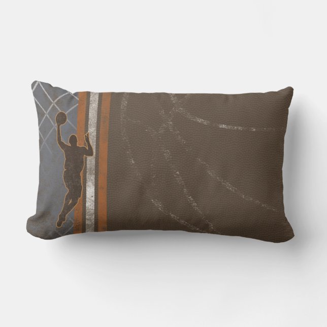 Basketball Boy Pillow Kussen (Voorkant)
