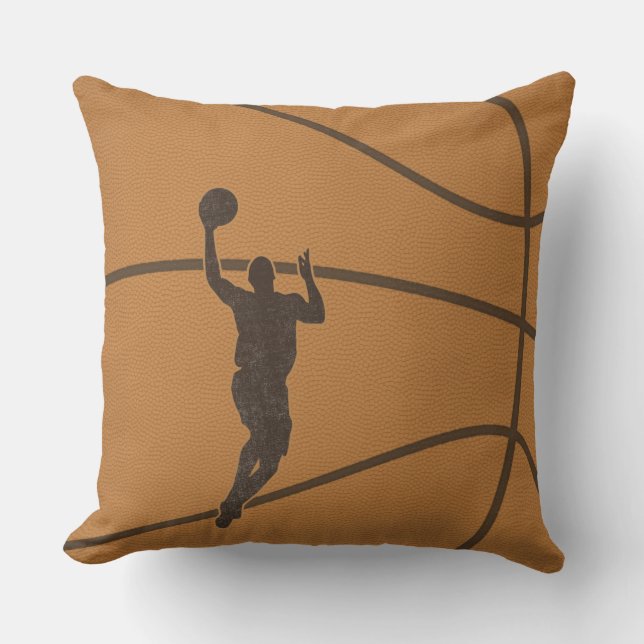 Basketball Boy Pillow Kussen (Voorkant)