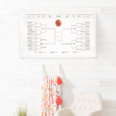 Basketball Bracket Spandoek (Insitu)