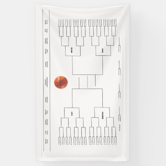 Basketball Bracket Spandoek (Verticaal)