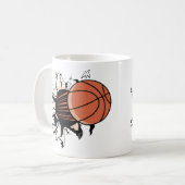 Basketball Breakout Koffiemok (Voorkant links)