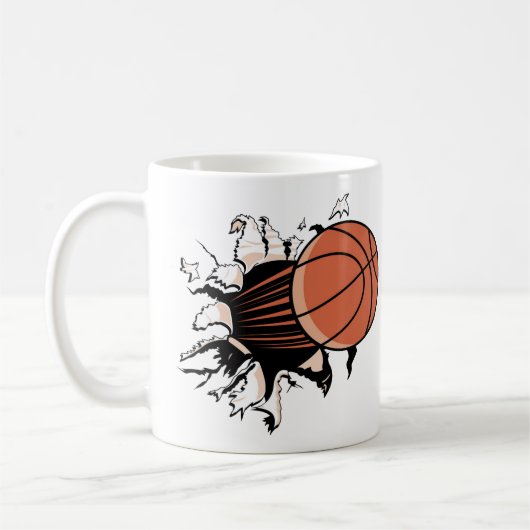 Basketball Breakout Koffiemok (Links)